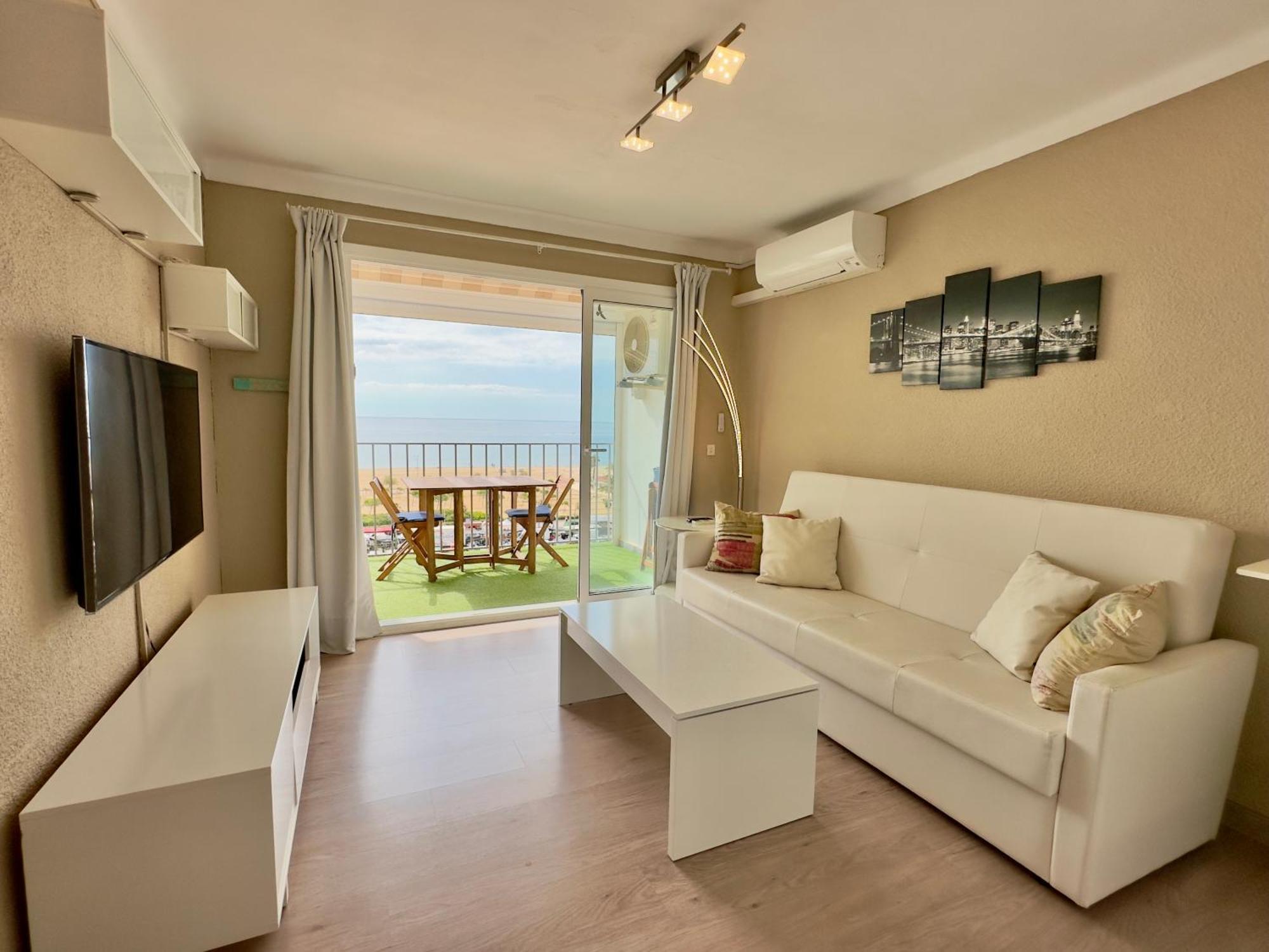 Vistas Frontales Al Mar Apartment Empuriabrava Ngoại thất bức ảnh